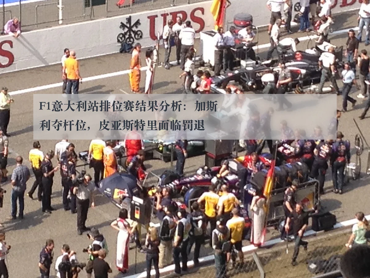 F1意大利站排位赛结果分析:加斯利夺杆位,皮亚斯特里面临罚退
